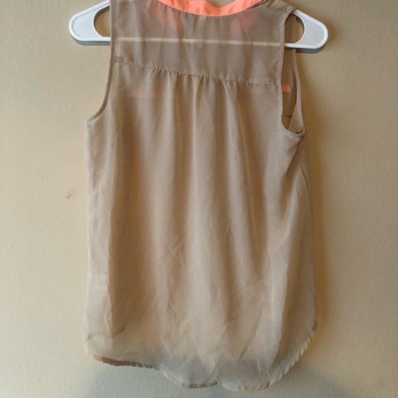 Sheer tank top blouse - Picture 2 of 2